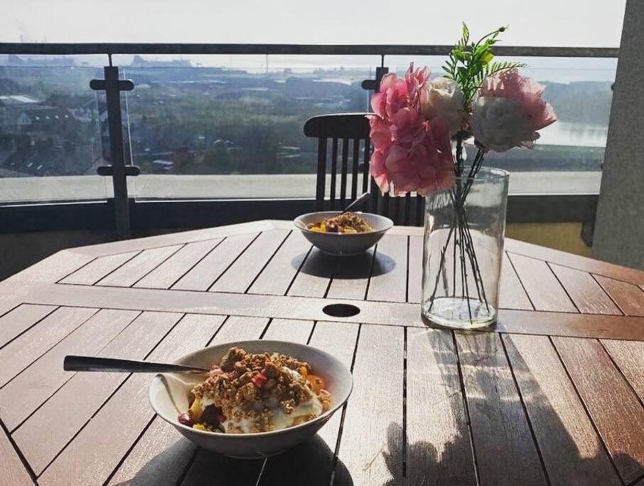 3 Bedroom Penthouse Apartment In 란 외부 사진